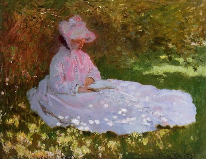Claude Monet The Reader